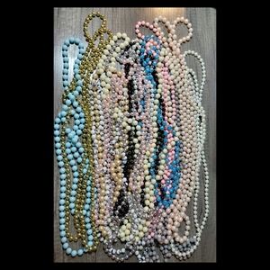 14 pc Vintage Beaded Necklaces